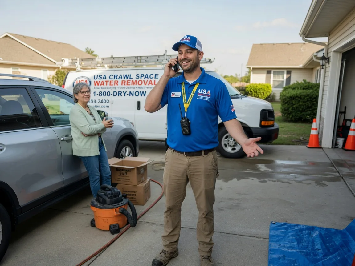 Crawl Space Water Removal Darlington, PA FAQs